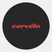 Cervelo aktualisiert 2021 runder aufkleber (Vorderseite)