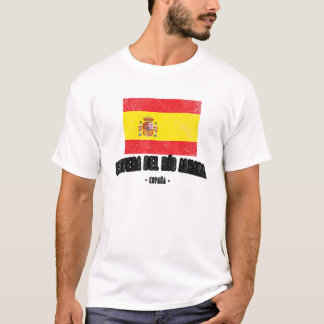 Cervera Del Ro Alhama Spain Es Flag City - Bandera T-Shirt