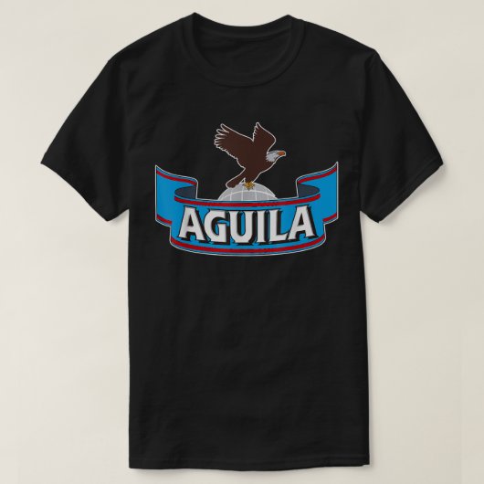 Cerveza Aguila oder Bier Sinigual und Siempre Deco T-Shirt (Design vorne)