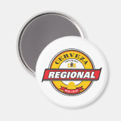 Cerveza Regional Magnet (Vorderseite/Rückseite)