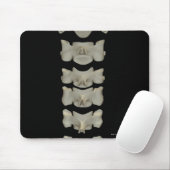 Cervical Vertebrae Mousepad (Mit Mouse)