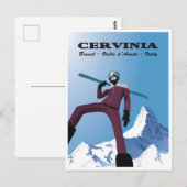 Cervinia, Breuil, Valle d’Aosta, Italien, Postkarte (Vorne/Hinten)