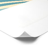 Cervinia Ski-Wandkunstposter 1 Poster (Ecke)