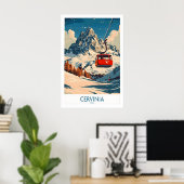 Cervinia Skiplakat 1 Poster (Heimbüro)