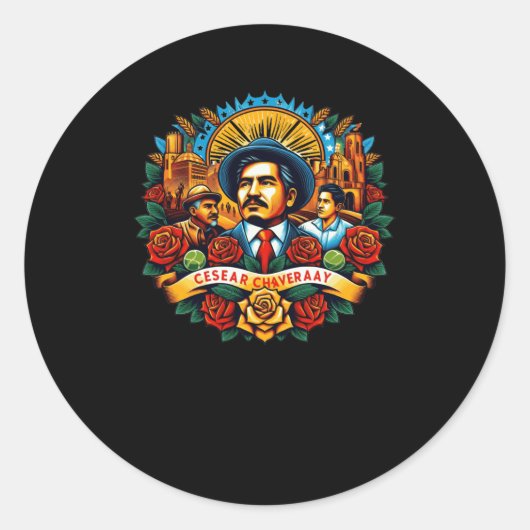 César Chávez Day - 31 März Holiday Mexico Sticker (Vorderseite)