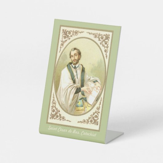 César de Bus (SLE 001) Sockelschild (Vorderseite)