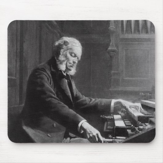 Cesar Franck an der Konsole des Organs Mousepad (Vorne)