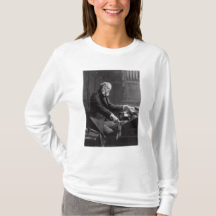 Cesar Franck an der Konsole des Organs T-Shirt