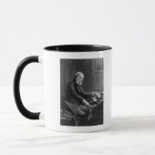 Cesar Franck an der Konsole des Organs Tasse (Links)