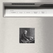 Cesar Franck an der Orgelkonsole Magnet (In Situ (Geschirrspüler))