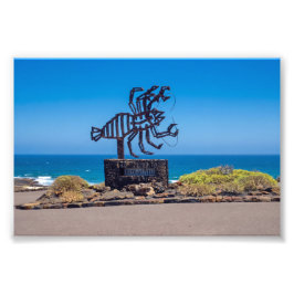 César Manrique Hummer-Skulptur, Jameos del Agua Fotodruck