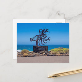 César Manrique Hummer-Skulptur, Jameos del Agua Postkarte
