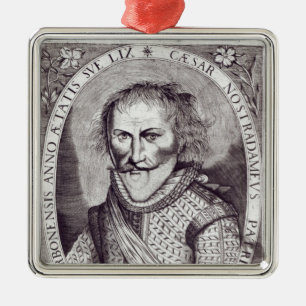 Cesar Nostradamus Silbernes Ornament