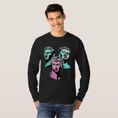 Cesar Seil  David Statue  Moderne Skulptur T-Shirt (Vorne ganz)