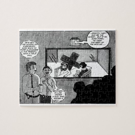 cesare borgia das wäre schnupperpuzzle puzzle (Horizontal)