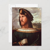 Cesare Borgia Duke von Valencia Postkarte (Vorne/Hinten)