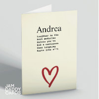 Cesarean Erholung Funny Customizable Card