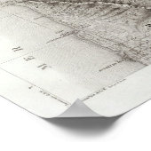 Cesaree, Israel Poster (Ecke)