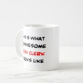 Cesk-Angestellte, phantastisch Kaffeetasse (Vorderseite Links)