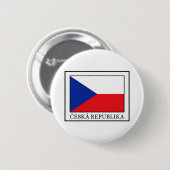 Ceska Republika Button (Vorne & Hinten)