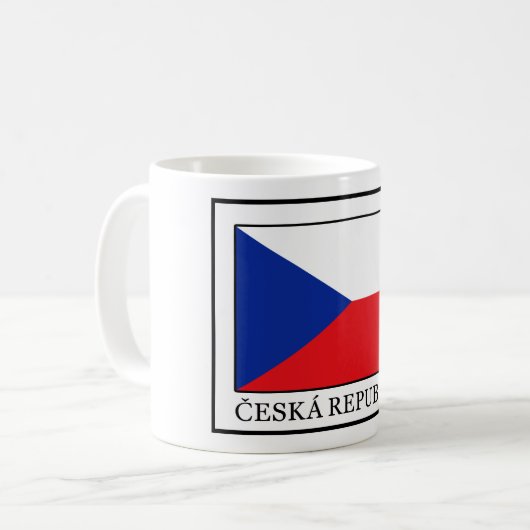 Ceska Republika Kaffeetasse (Vorderseite Links)