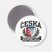 Ceska Republika Magnet (Vorderseite/Rückseite)