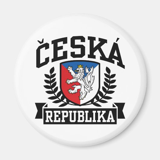 Ceska Republika Magnet (Vorne)