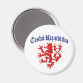 Ceska Republika Magnet (Vorderseite/Rückseite)