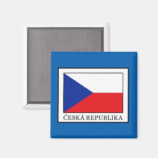 Ceska Republika Magnet (Vorderseite/Rückseite)