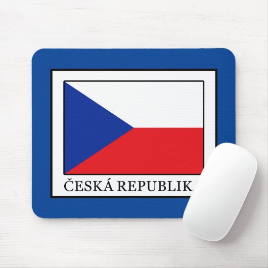 Ceska Republika Mousepad (Mit Mouse)
