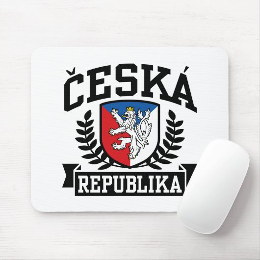 Ceska Republika Mousepad (Mit Mouse)