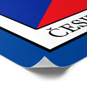 Ceska Republika Poster (Ecke)