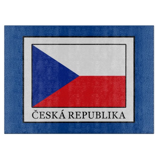 Ceska Republika Schneidebrett (Vorderseite)