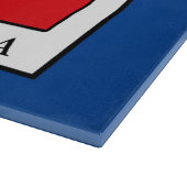 Ceska Republika Schneidebrett (Ecke)