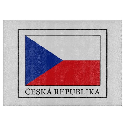 Ceska Republika Schneidebrett (Vorderseite)