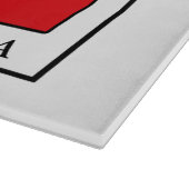 Ceska Republika Schneidebrett (Ecke)