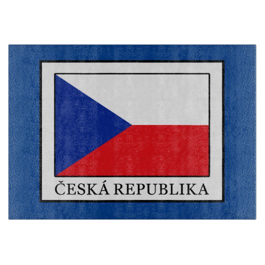 Ceska Republika Schneidebrett (Vorderseite)