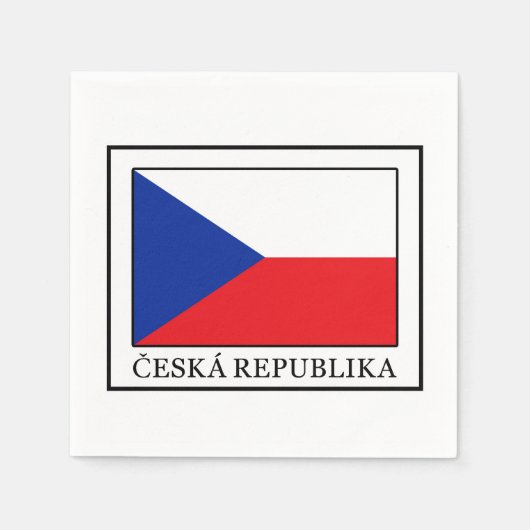 Ceska Republika Serviette (Vorderseite)