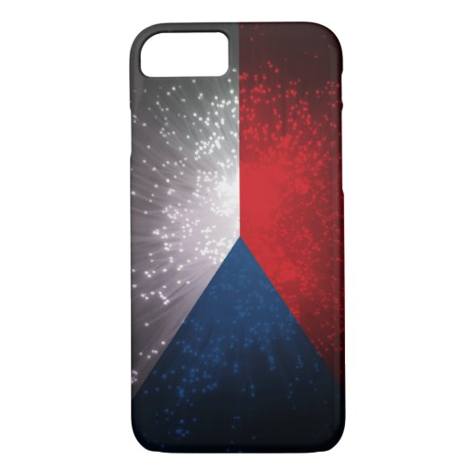 Česká republika; Tschechische Flagge Case-Mate iPhone Hülle (Rückseite)