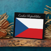 Česká republika vlajka fotoplatte (Seite)