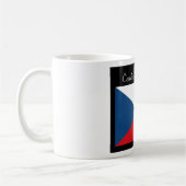 Česká republika vlajka kaffeetasse (Links)