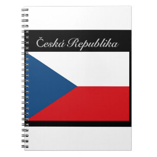 Česká republika vlajka notizblock