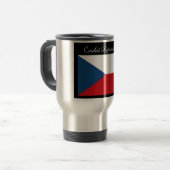 Česká republika vlajka reisebecher (Vorderseite Links)