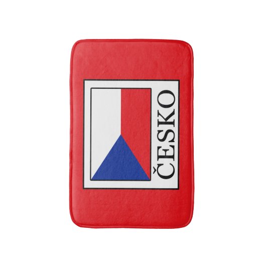 Česko Badematte (Vorderseite Vertikal)