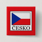 Česko Button (Vorderseite)