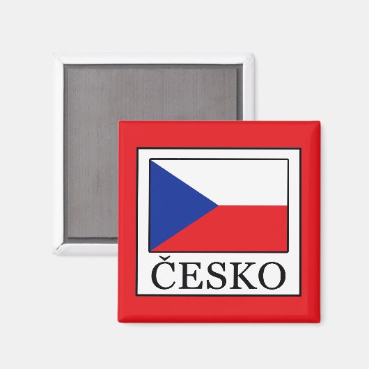 Česko Magnet (Vorderseite/Rückseite)