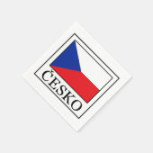 Česko Serviette (Ecke)