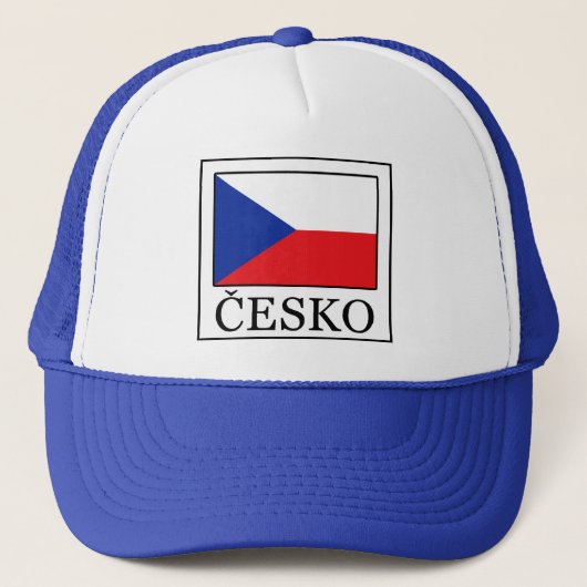 Česko Truckerkappe (Vorderseite)