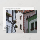 Cesky Krumlov Altstadt Postkarte (Vorne/Hinten)