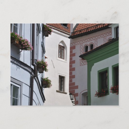 Cesky Krumlov Altstadt Postkarte (Vorderseite)